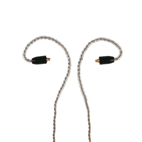 Ccdes MMCX Connector Silver Plated Pure Copper Earphone Cable for Shure SE215 SE535 SE846 Headphones, detachable earphone,earphone cable