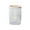Clear, variant on Mini Desktop Trash Can for Home and Office - Stylish Storage Bin for Papers, Cosmetics, and Waste - Compact and Easy to Clean