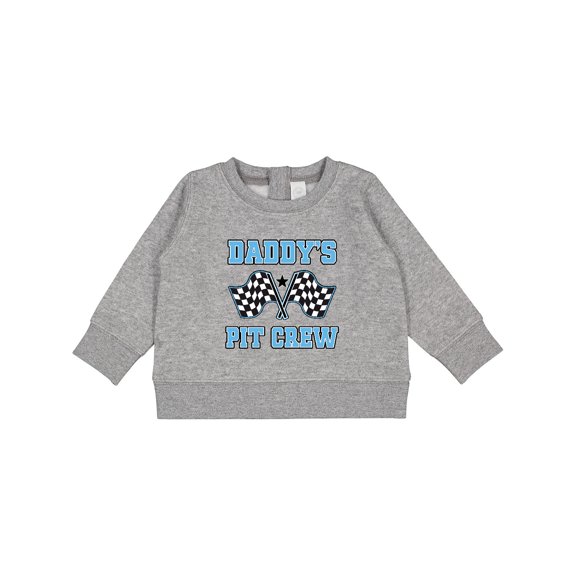 Inktastic Daddys Pit Crew Boys Racing Baby Sweatshirt