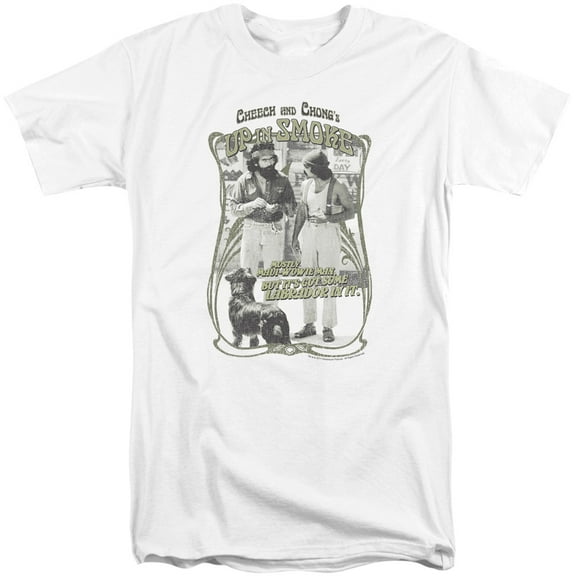 Up Inoke Labrador Adult Tall T-Shirt White