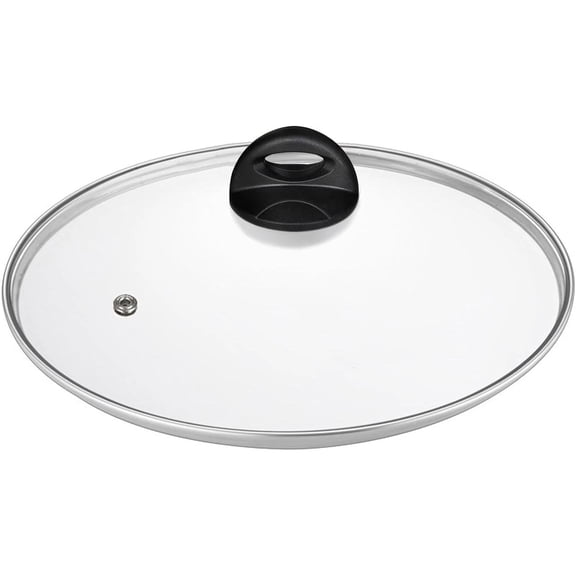 Glass Lids for Pot and Pan, 8, 9.5, 10.25, 11, 12, 12.6, 13.5, 14 Inch Tempered