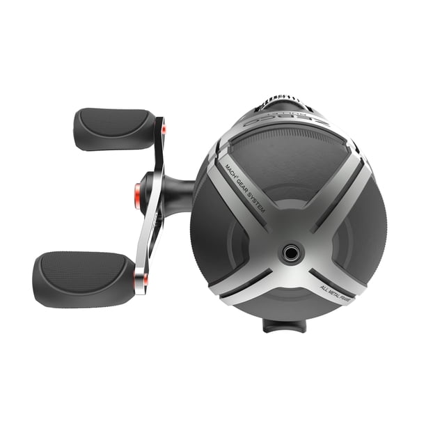 Zebco Bullet Spincast Fishing Reel, 8+1 Ball Bearings with an
