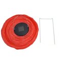 thumbnail image 1 of Linterna solar LED Linterna de tela china solar impermeable para decoración del jardín del hogar del banquete de bodaRojo, 1 of 5
