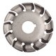 thumbnail image 4 of Disco de pulido de madera para amoladora angular, herramienta de tallado de carpintería de acero al manganeso de 12 dientes VoborMX herramienta, 4 of 8