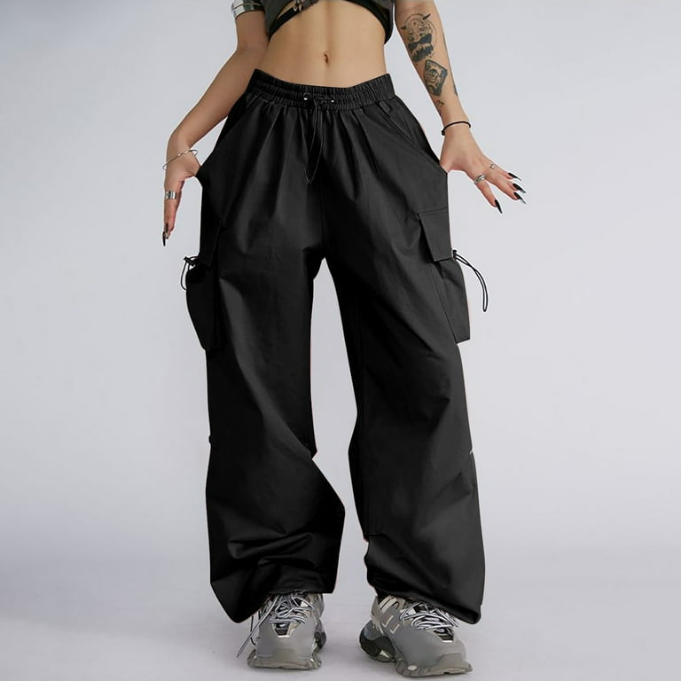 Manxivoo Cargo Pants for Women High Waisted Women's Manxivoo Cargo Pants for Women High Waisted Women's