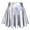 White, variant on Dianli Mini Skirt High Elastic Waist Ultra Short Casual Pleated Mini Skirt Pull On Stretchy Comfortable Trendy Club To Beach Wear Mini Skirt
