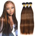 thumbnail image 1 of Hair Bundles Freiuoke P4/30 Highlight Straight 8A 3x35 cm, 1 of 8