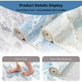 thumbnail image 3 of DEXDE Entryway Area Rugs 2x3 Washable Modern Abstract Door Mat Indoor Soft Small Carpet Non Slip Low Pile Throw Rug for Entrance Bedroom Kitchen Bathroom Laundry, Blue, 3 of 8