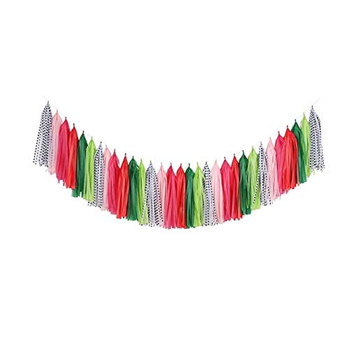 balloon tassel garland diy