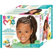 Just For Me No-Lye Conditioning  Crme Relaxer Kit, Curly, Child