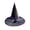 1-Black106, variant on Kids Halloween Witch Hat Casual Party Tulle Bowknot Pointed Top Wide Brim Hat