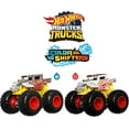 thumbnail image 4 of Hot Wheels Monster Trucks Color Shifters Camion, échelle 1:64 Bone Shaker, 4 of 6
