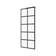 thumbnail image 4 of DV-1SD0219 32"×78" Single Fixed Tempered Glass Panel,Framed Shower Screen, 4 of 15