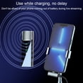 thumbnail image 4 of Mini Microphone Lavalier Sans Fil 2 Pcs pour Téléphone Intelligent Micro à Revers Omnidirectionnel 360° avec Affichage Réduction de Bruit Compatible avec Téléphone Intelligent Android Type-C Tablette pour YouTube Facebook Live, 4 of 9