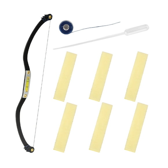 1 conjunto de cejas de la regla de la regla de la regla Herramienta de medición de la regla horizontal de las cejas