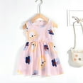 thumbnail image 2 of LUOGENLI Girls Dresses Size 14-16 Party Wear Summer Thin Round Neck Sleeveless Cute Fashion Print Girls Princess Dress Girls Dresses Size 7-8 Graduation Dresses for Girls 12-14 100, 2 of 9