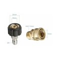 thumbnail image 4 of Efficient Pressure Washer Coupler, M22-14 Connector For Seamless Universal Gun Hose Compatibility, 5000 PSI Handling Capacity, Stainless Steel Build Promises Longevity And, 4 of 5