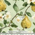 thumbnail image 4 of Ninth Isle Inspiration - English Pear Series - 100% Rayon Fabric By The Yard (Series2, 1Yard), 4 of 4