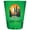 Green, variant on Kuala Lumpur Malaysia Design A Souvenir Full Color 2 oz Round Shot Glass Multicolor (4-Pack)