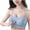 Blue, variant on Taqqpue Pregnant Women's Breastfeeding Bra Solid Color Adjustable Strap Pre Opening Button Breast Feeding Bra Cotton Lace Maternity Sleep Bras for Women