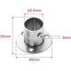 thumbnail image 2 of CHAO Paquete de 4 bridas de armario de acero inoxidable, tubería, soporte y soporte, conexión de tubería, soporte para barra de ropa - 22 mm-phwj, 2 of 5