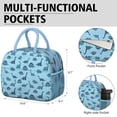 thumbnail image 6 of Womens LightBlue Cartoon Dinosaurs Pattern Lunch Box for Work,Insulated Lunch Bag for Women,Loncheras Para Mujer,Leakproof Adult Lunch Bag for Work,Beach,Travel,Picnic,Camping, 6 of 7
