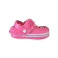 thumbnail image 3 of Koala Baby Baby Girls' Faux Fur Clogs - hot pink, 9 - 12 months (Newborn), 3 of 4