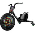 thumbnail image 1 of Razor RipRider 360 Lightshow – Trike with Rear Casters and with Motion-Activated Multi-Color Lights, 3 Wheeled Drifting Ride-On for Kids Ages 5 and Up, 1 of 11