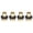505_Black, variant on Oleegame 2PC Clothes Rack Rolling Separator Tool Rope Separation Metal Clothesline Red