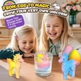 thumbnail image 5 of Magical Hatching Unicorn Eggs (6-Pack), Surprise Growing Hatching Unicorn Rainbow Eggs, Grows 600%, Easter Basket Stuffers Bulk, Party Favor Birthday Gift for 3 4 5 6 7 8 Years Old (Dinosaur(6pcs)), 5 of 7
