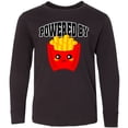 thumbnail image 3 of Inktastic French Fries Powered by Fries Long Sleeve Youth T-Shirt, 3 of 5