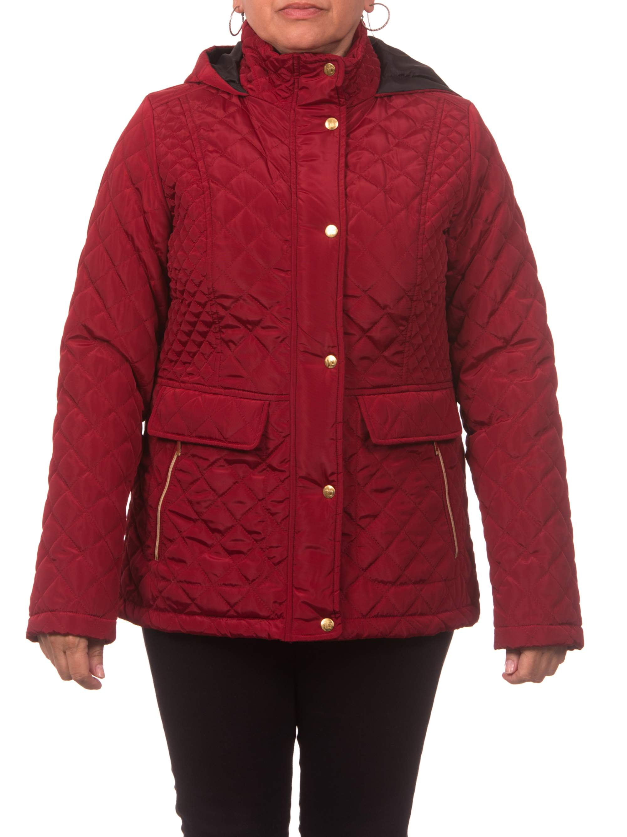 women's midweight jacket with hood