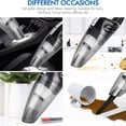 thumbnail image 4 of Handheld Vacuum Cleaner, Cordless Rechargeable Lightweight Portable Mini Hand Vac With Powerful Cyclonic Suction For Wet Dry Car Pet Hair Home Use, 4 of 4
