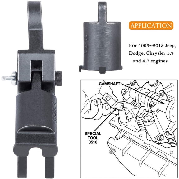 Valve Spring Compressor Rocker Arm Remover Installer Tool For Dodge Jeep 1999-13