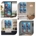 thumbnail image 7 of Ocean Underwater Window Privacy Film World Tropical Fish Coral Color Marine Life Decorative Glass Window Film UV Blocking Static Cling Non-Adhesive Sticker Covering for Home Door 19.6 x 39.3 inches, 7 of 7