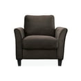 thumbnail image 4 of Lifestyle Solutions Alexa Club Chair, Brown Fabric, 4 of 7