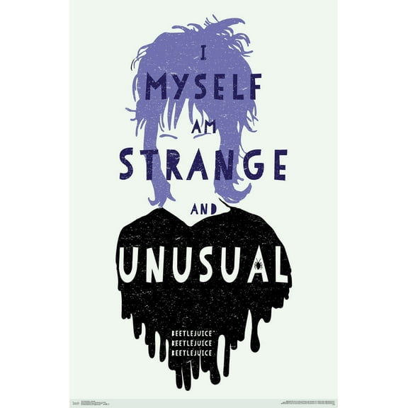 Beetlejuice - Strange Wall Poster, 22.375" x 34"