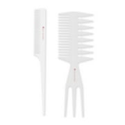Kim Kimble Totally In Control Styling Comb Set - 2 Pack - tease and Detangle
