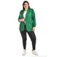 thumbnail image 4 of Blazer manga 3/4 Roman Fashion /Tallas Extras, 12255 (Verde kelly) verde 36, 4 of 6