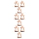 thumbnail image 5 of Jumpingount 3 pack/lot Support Bra - Transpirable para máxima comodidad Cómodo Nylon Seamless Bras Top Fitness Sports Bra blanco S Type1 NO1, 5 of 6