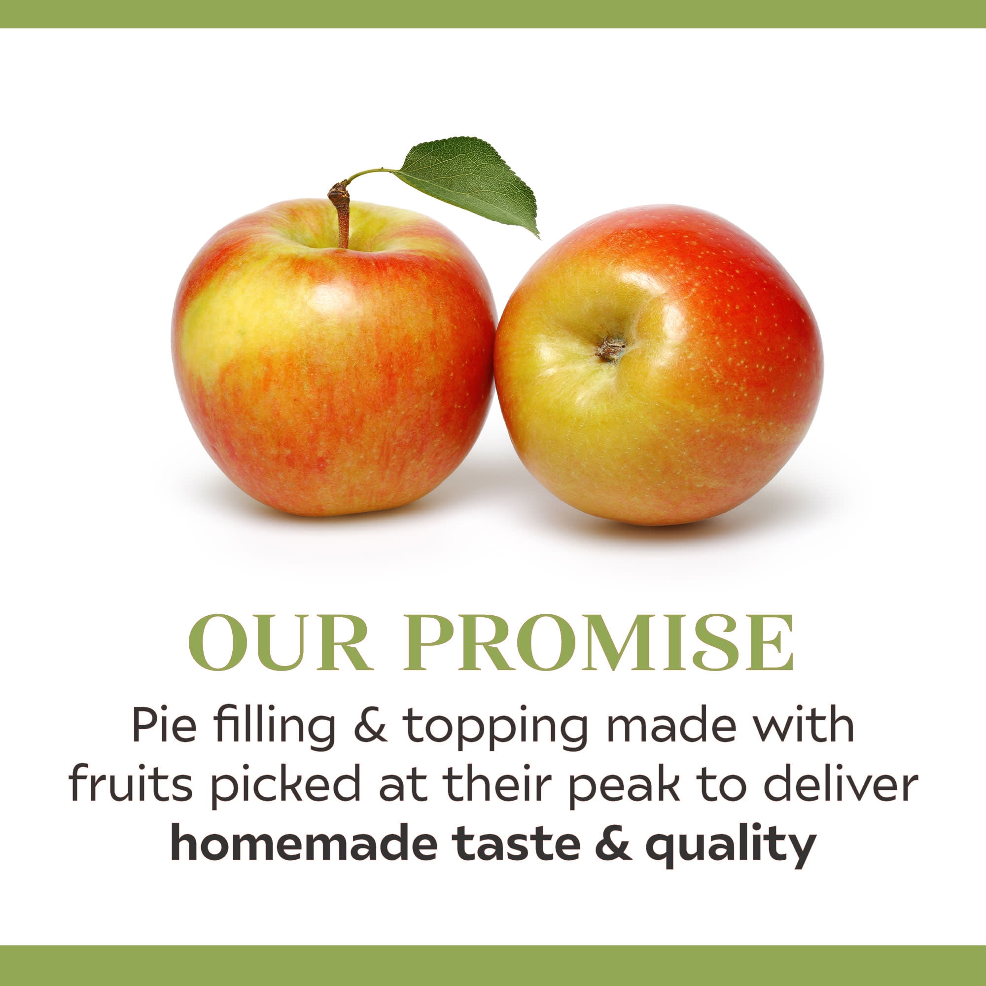 (4 pack) Duncan Hines Comstock, Caramel Apple Pie Filling and Topping, Ready to Use, 21 oz.