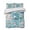 White Blue, variant on Quilts Twin XL Size, Nautical Beach Soft Comforter Bedding Set for Bed, Blue Coastal Starfish Lighthouse Starfish Lightweight Quilted Bedspread with Pillow Cover(2 Pieces) for All Season, 68x98 Inch