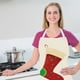 thumbnail image 5 of Fiudx Ofertas de la semana Delantales de cocina navideños Delantales de lino Delantales con tirantes Delantales de cocina Delantales para barbacoa Decoraciones navideñas Delantales sin mangas, 5 of 6