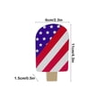 thumbnail image 3 of Qocolhg 4th of July Decorations, Patriotic Tiered Tray Decor Wooden Sign, Vintage Popsicle Shaped Wood Blocks, Rustic American Memorial Day Table Decor for Independence Day Home Decor, 3 of 6
