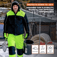 thumbnail image 5 of RefrigiWear Two-Tone HiVis Insulated Jacket, 5 of 7