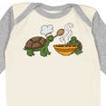 thumbnail image 4 of Inktastic Cute Turtle Chefs Making Soup Boys or Girls Long Sleeve Baby Bodysuit, 4 of 5