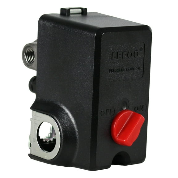 4 Port Import Style Air Compressor Pressure Switch Control Valve 95-125 PSI LF19-L4