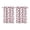 Fresh W, variant on Fresh Watermelon Pattern Kitchen Curtains 2 Pack - 27.5x36 Inch Watermelon Lovers Design Tier Curtains, Rod Pocket Short Curtains for Modern & Rustic Home Decor