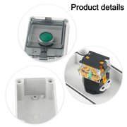 Outdoor Waterproof Ip66 Push Button Box 1 Way Momentary Button Switch Wiring Box