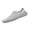 Gray, variant on Womens Slip On Water Shoes Quick Dry Lightweight Aqua Socks for Beach Pool Non-Slip Barefoot Feel Beige,Size 6.5